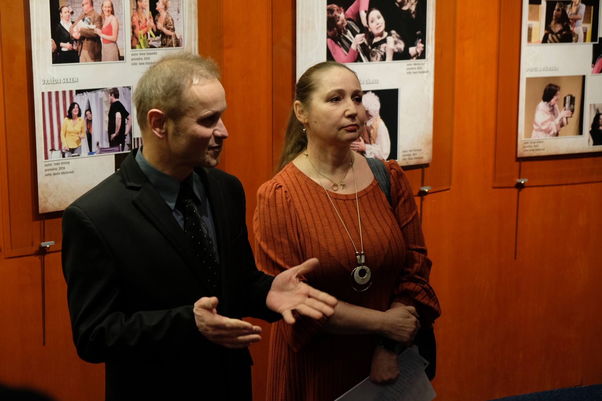 Vernisáž výstavy k 80 letům DS Karel Čapek Děčín