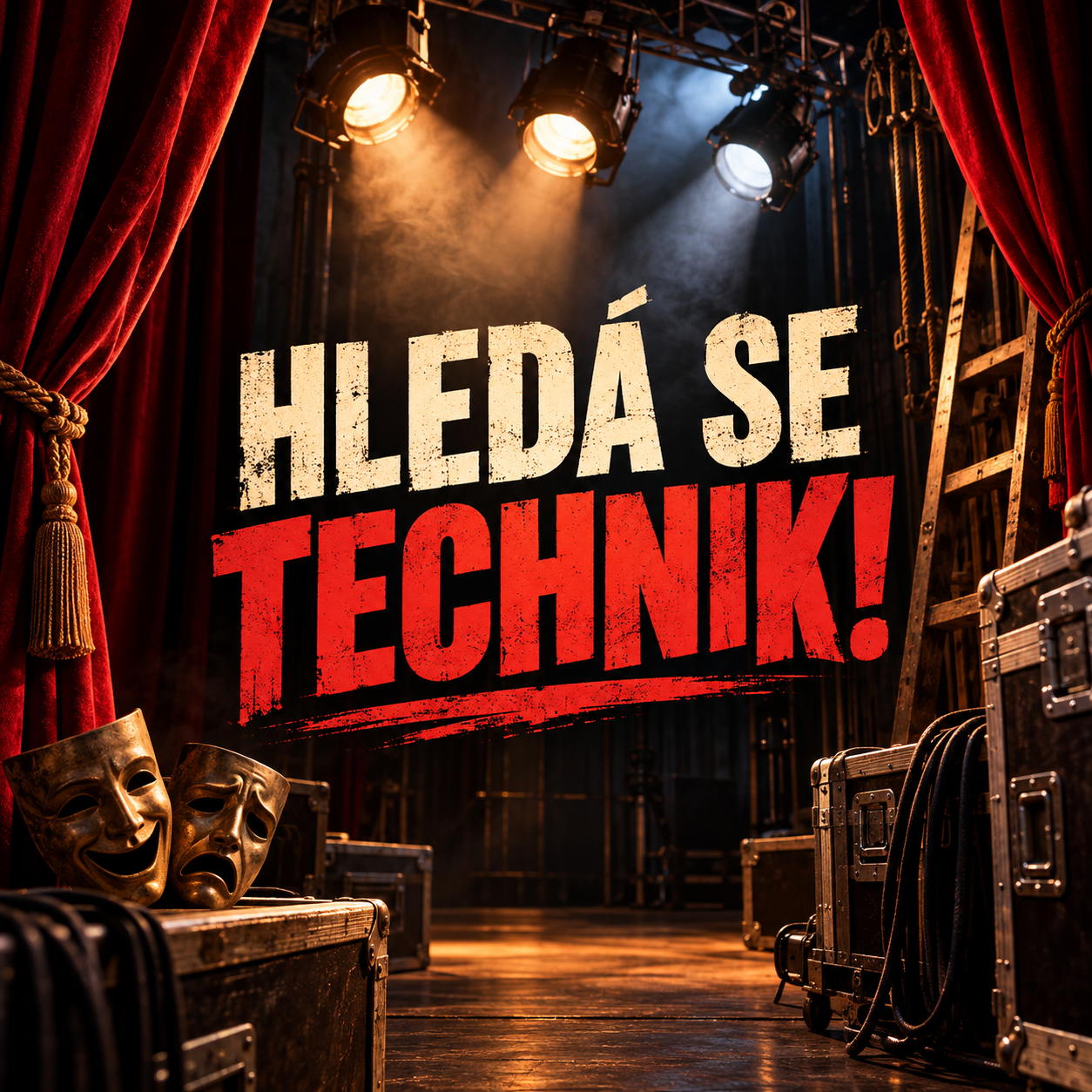 HLEDÁME TECHNIKA!